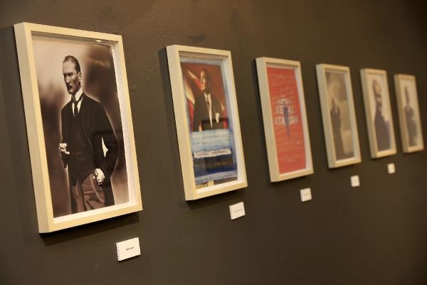 ‘Sanatçı Yorumlarıyla Atatürk’ resimleri sergisi açıldı