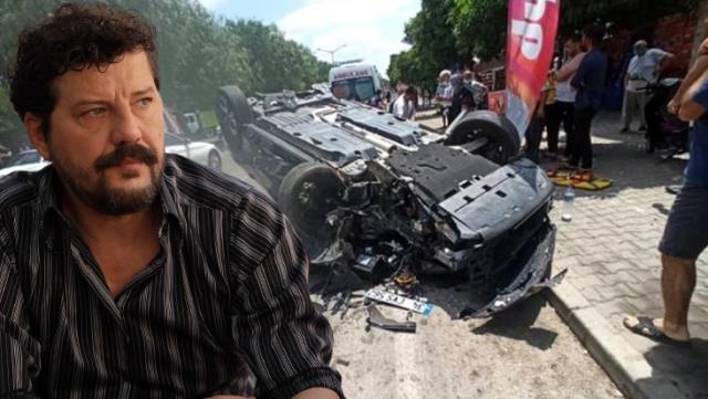 Ünlü oyuncu İlker Aksum, trafik kazası geçirdi