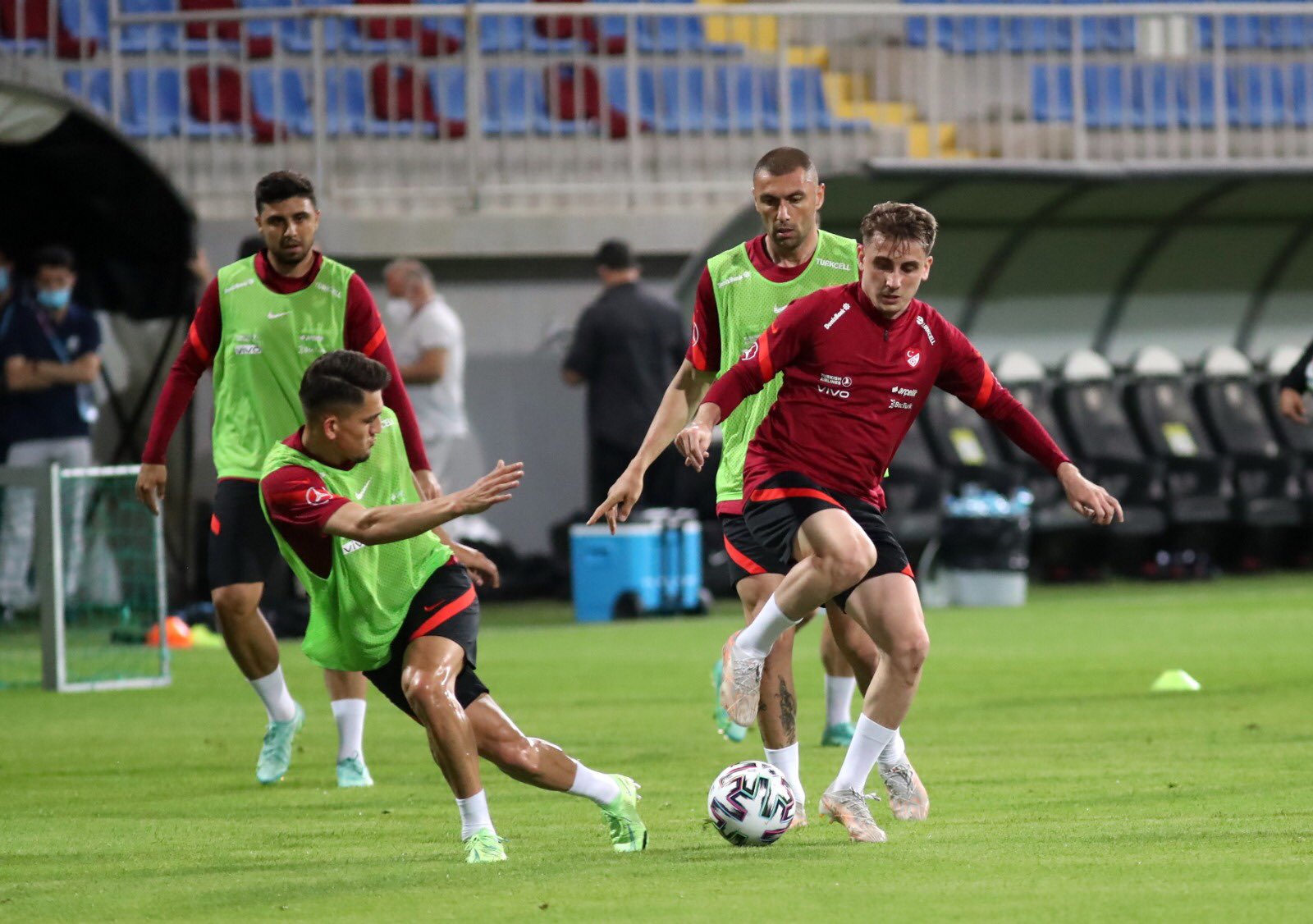 A Milli Futbol Takımı, Bakü’deki ilk çalışmasını yaptı