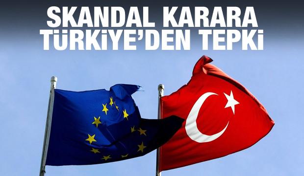 AB’nin skandal başörtüsü kararına Türkiye’den çok sert tepki