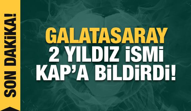Galatasaray van Aanholt ve Sacha Boey’i KAP’a bildirdi!