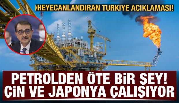 Heyecanlandıran Türkiye açıklaması: Petrolden öte bir şey, Çin ve Japonya çalışıyor