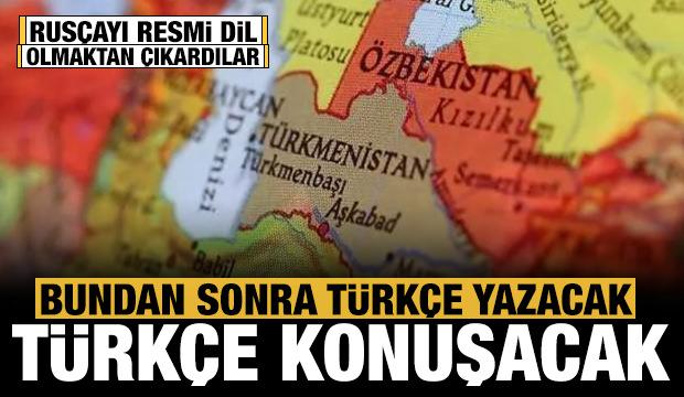 Özbekistan Rusçayı resmi dil olmaktan çıkardı: Türkçe konuşacak!