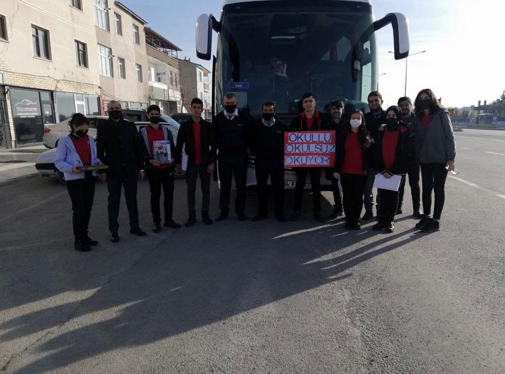 Erzurum’da  Öğrencilerden anlamlı etkinlik