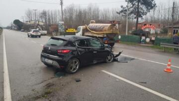 Terme’de trafik kazası