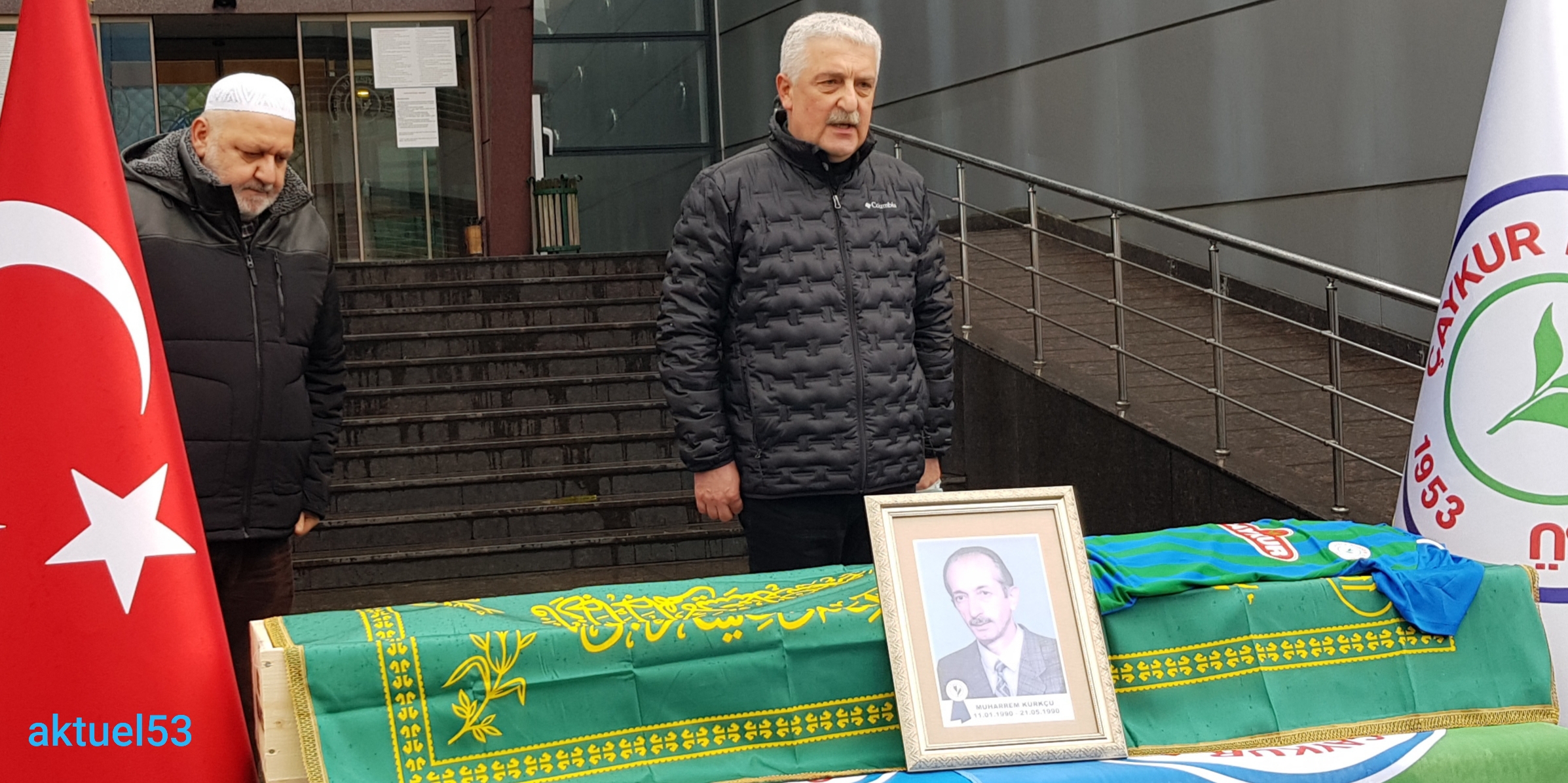 Rizespor’un Kurucu Başkanı Kürkçü için Tören Düzenlendi