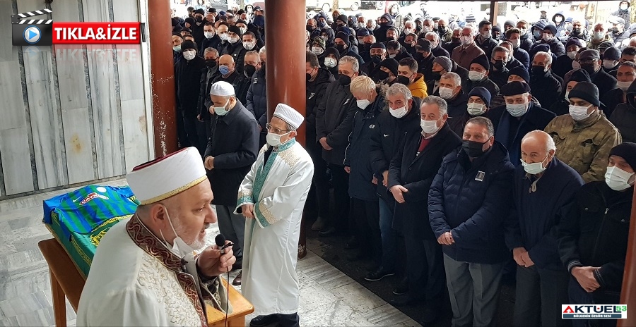 Rizespor’un kurucu Başkanı Muharrem Kürkçü dualarla toprağa verildi VİDEO