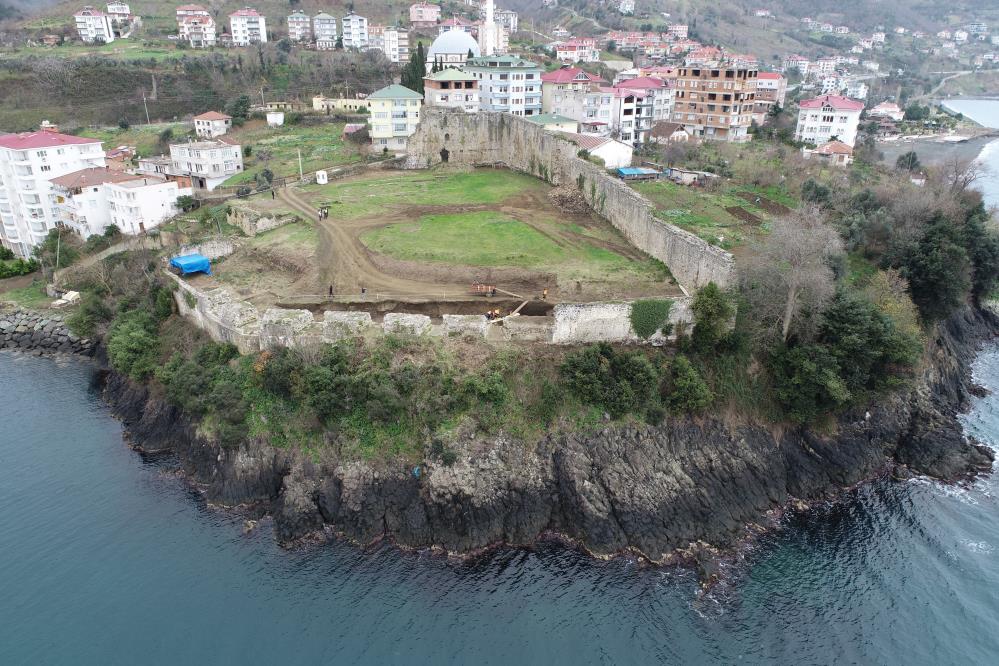 Trabzon’da Kalenin kalıntıları denizin altında aranıyor
