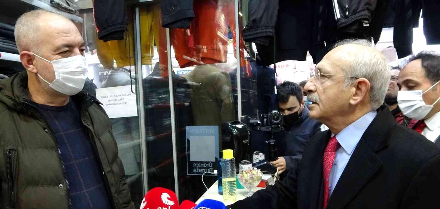 Kılıçdaroğlu, Denizli de esnafı ziyaret etti