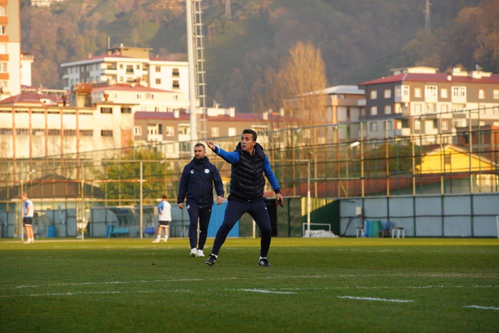 Çaykur Rizespor, Galatasaray maçının hazırlıklarını sürdürdü