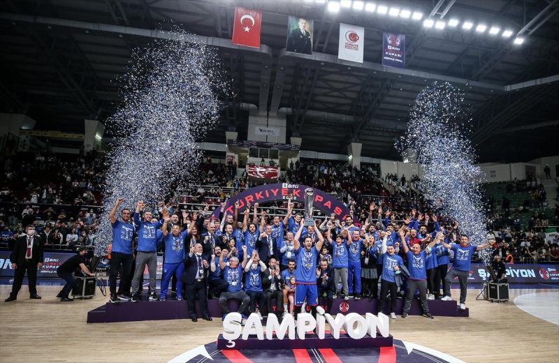 Türkiye Kupası’nda şampiyon Anadolu Efes!