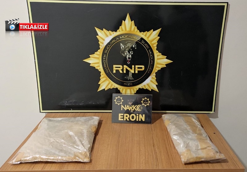 Rize’de Son Yılların En Büyük Uyuşturucu Operasyonu,1 Baron Tutuklandı