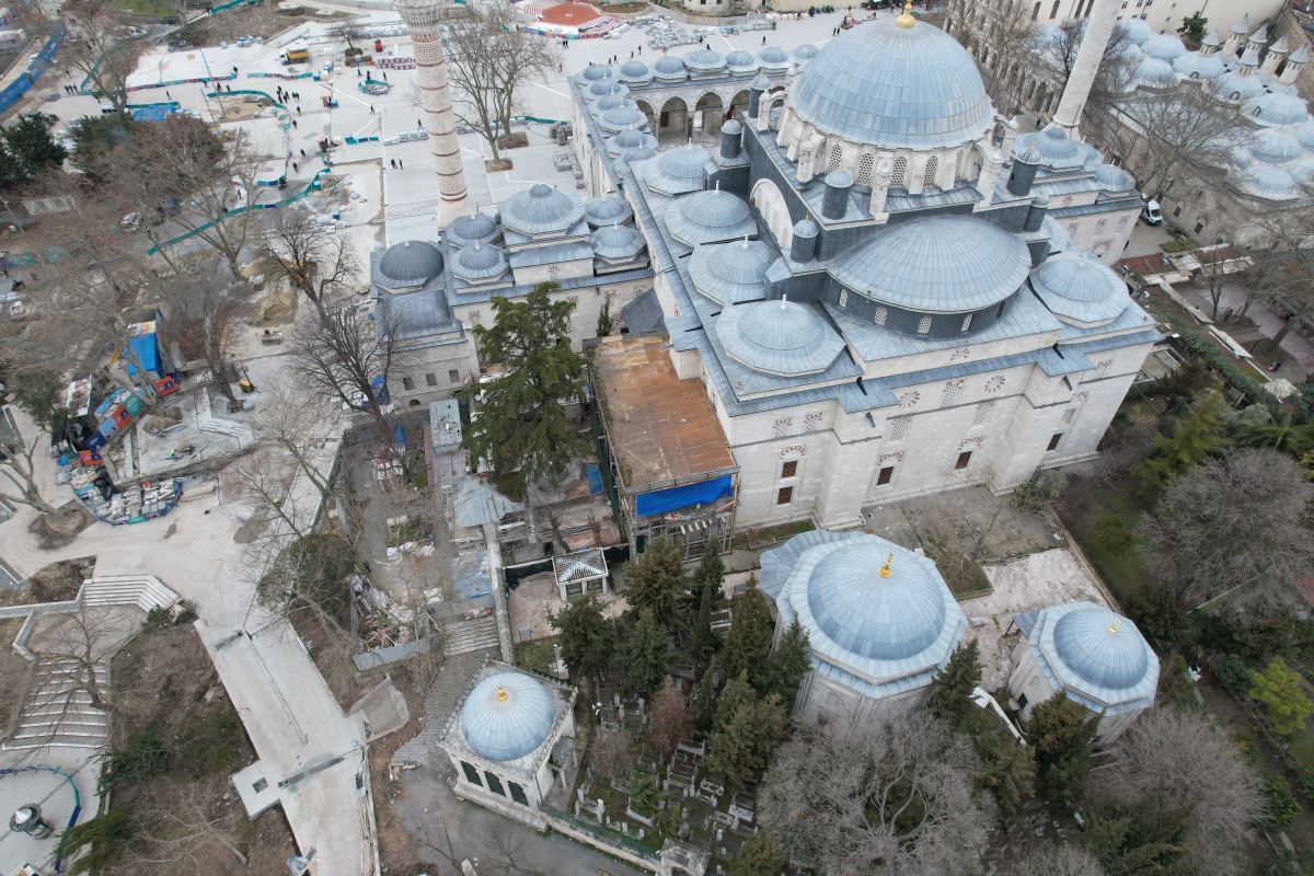 Beyazıt Camii Hünkar Kasrı küllerinden doğuyor