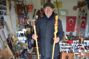 Karadenizli Yaşlı Adam, Emekli olduktan sonra antikaya merak saldı, garajını müzeye çevirdi