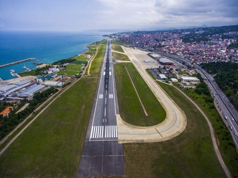 Trabzon’da Türkiye’de deniz dolgusu üzerine 3. havalimanı Yapılacak!