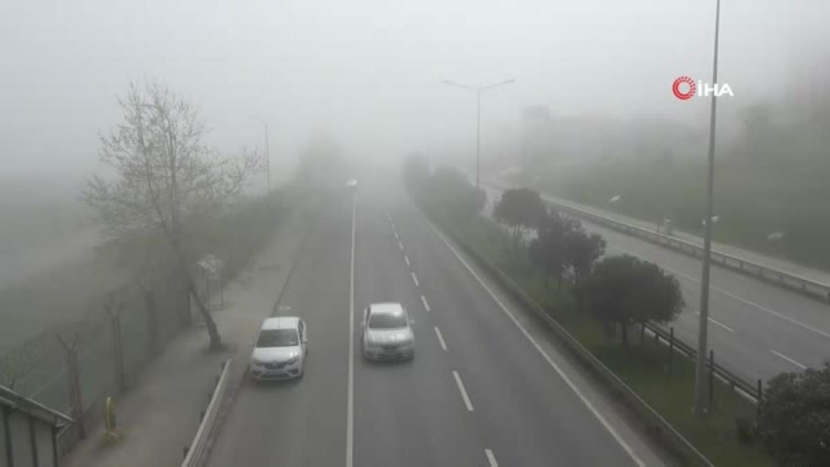 Trabzon’da sis hayatı olumsuz etkiliyor