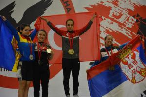 Avrupa Halter Şampiyonası'nda Şaziye Erdoğan 3 Altın Madalya Kazandı 