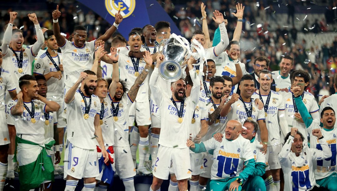 Şampiyonlar Ligi’nde kupa Real Madrid’in