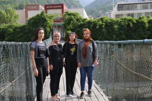  Türkiye’nin ilk turnikeli asma köprüsü Artvin’de
