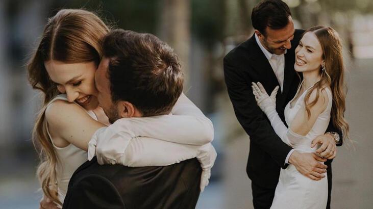 Duygu Özaslan ve basketbolcu sevgilisi Can Maxim Mutaf Paris’te evlendi!