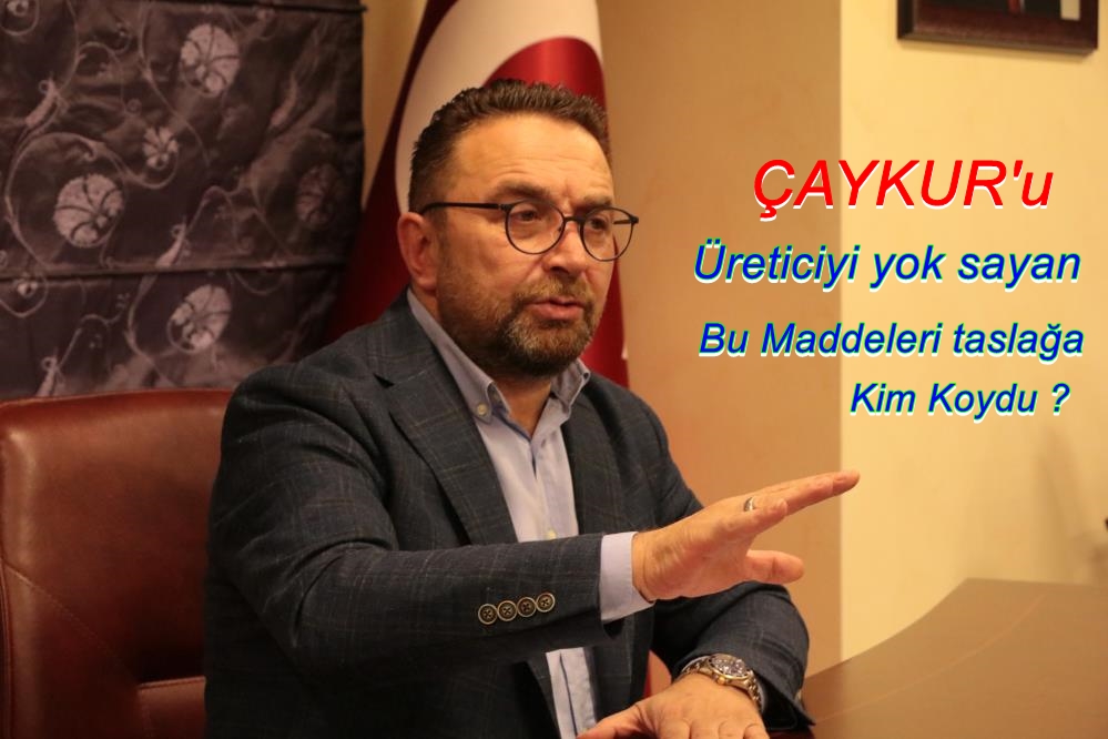 Erdoğan: Skandal Çay Kanun Taslağı’nda, Tepki Çeken Maddeleri Kimler Koyduysa Açıklasın!