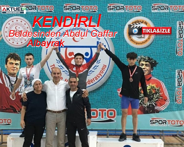 Rizeli Genç Halterci Türkiye Şampiyonasında 2. Oldu