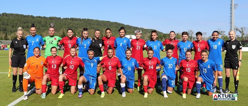 Kadın A Milli Takımı, özel maçta Azerbaycan’ı 2-0 mağlup etti