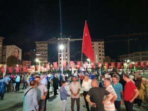 Rize 15 Temmuz Cumhuriyet Meydanı 