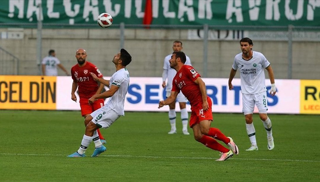 Avrupa Konferans Ligi: Konyaspor turu rövanşa bıraktı (Arabam.com Konyaspor-Vaduz maç sonucu)
