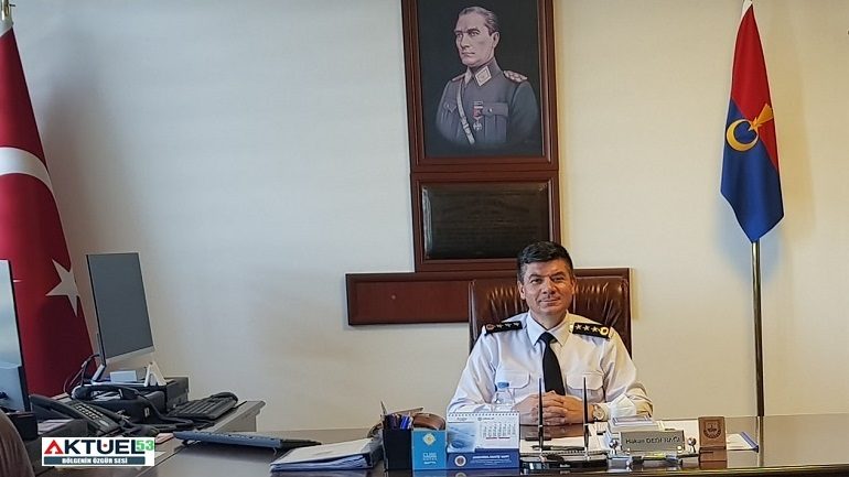 Rize İl Jandarma Komutanı Hakan Dedebağı Erzincan İl Jandarma Komutanlığına atandı
