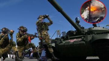 İşte Rusya’nın son teknoloji oyuncakları! Tanklar, füzeler, havan topları…