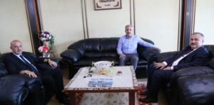 Emniyet Genel Müdür Yardımcısı Adem Çakıcı'dan Başkan Rahmi Metin'e ziyaret