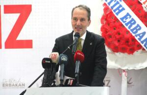 Erbakan: Partimiz Türkiye'nin en hızlı büyüyen siyasi partisidir