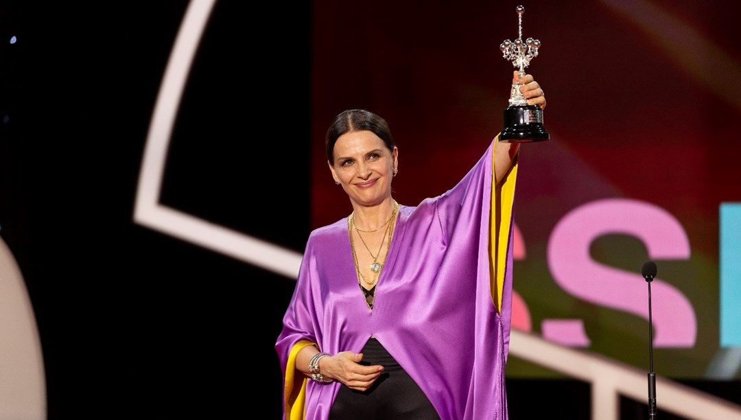 Juliette Binoche’ye San Sebastian Film Festivali’nden ödül