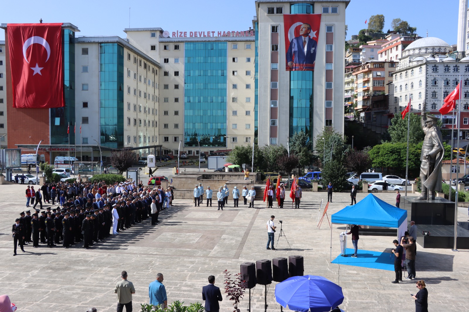 Gazi Mustafa Kemal Atatürk’ün Rize’ye Gelişinin 98. Yılı Törenlerle Kutlandı…