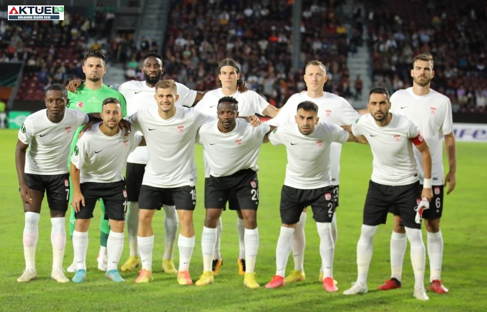 Sivasspor ,UEFA Avrupa Konferans liginde deplasmandan Galibiyetle Dönüyor
