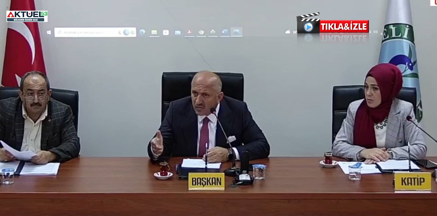 Rize’de MHP’li Başkan  ‘FETÖ’cü’ dedi: AK Partililer toplantıyı terk etti VİDEO