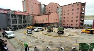 RTEÜ Eğitim Araştırma Hastanesinin Acil Servisi yıkıldı