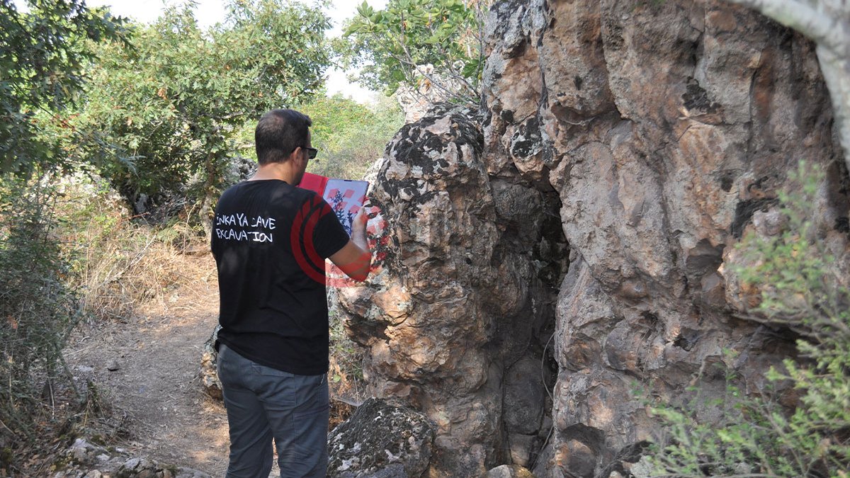 Çanakkale İnkaya Mağarası’ında binlerce yıllık insan izi
