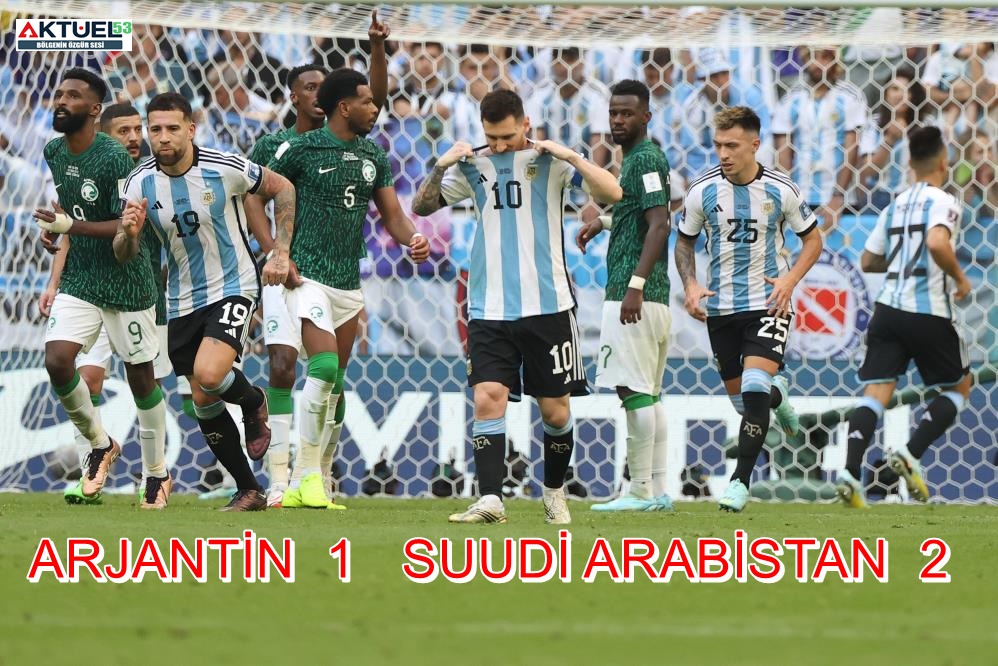 Dünya Kupasında İlk Süprizi,Messi’li Arjantin’i Mağlup Eden Suudi Arabistan Gerçekleştirdi