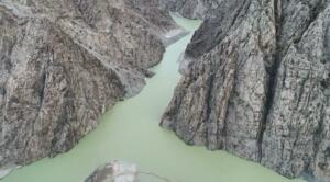 Yusufeli Barajı'nda su seviyesi yükselmeye devam ediyor