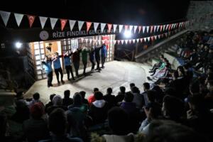 Gümüşhane Üniversitesi öğrencileri Rize’de kamp yaptı