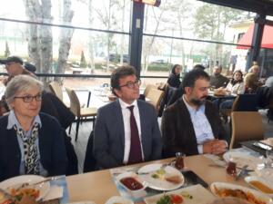 Ankara Rize masası, CHP Rize İl Başkanı Saltuk Deniz öncülüğünde toplandı