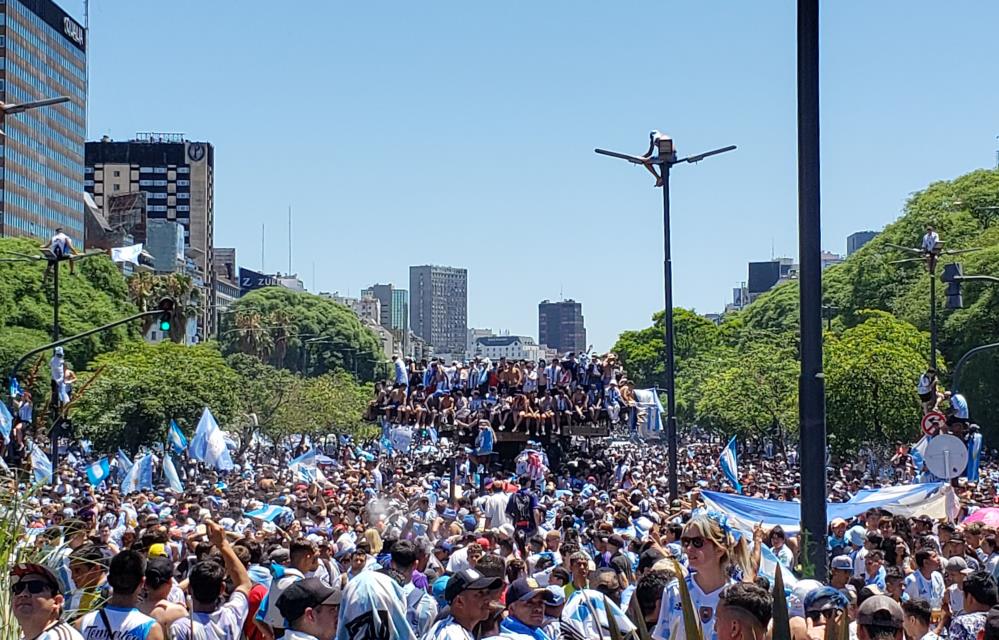 Dünya Şampiyonu Arjantin Milli Takımı’na görkemli karşılama