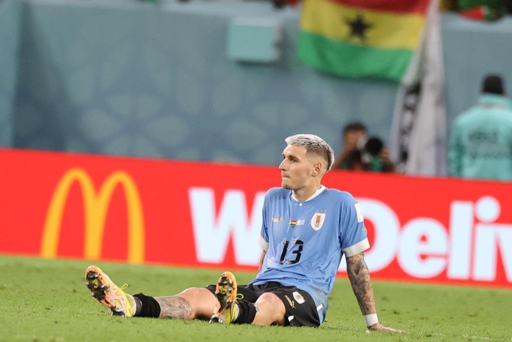 Uruguay,Ganay’ı 2-0 Mağlup Etmesine Rağmen Dünya Kupasına veda etti