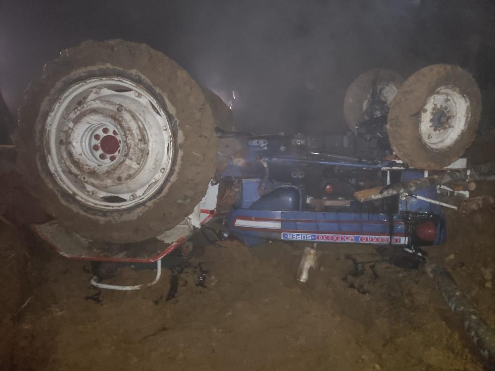 Gümüşha’de ,Yeni aldığı traktörün altında kalan 3 çocuk babası şahıs hayatını kaybetti