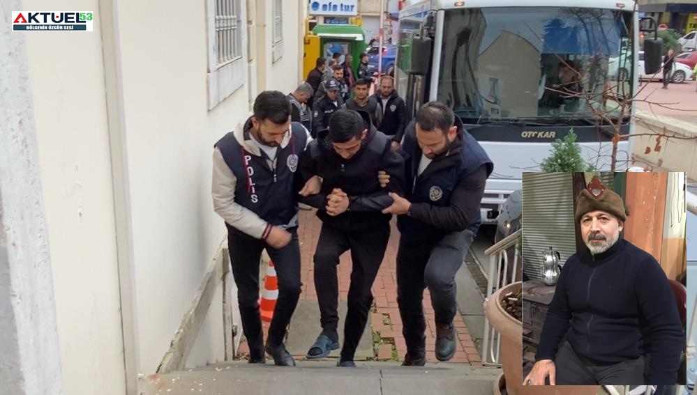 Sinop’taki silahlı kavgada,Erdal Demir’i Öldüren taraflarından 5 kişi tutuklandı