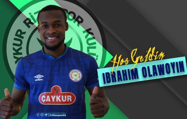 Rizespor, Forvet Oyuncusu İbrahim Olawoyin’i Transfer Etti