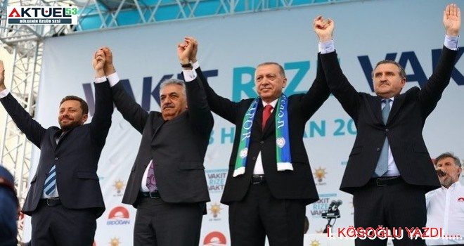 Rize’de AK Parti’den Seçilen Vekillerin Tamamı,Erdoğan Rüzgârıyla Seçildi!