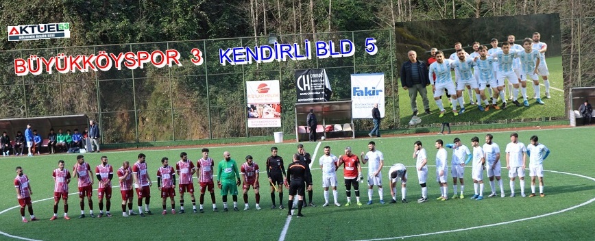 Kendirlispor deplasmanda Çayeli Büyükköyspor’u 5-3 mağlup etti